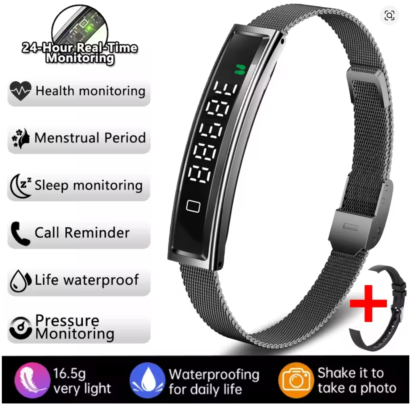Seventh Rep™ Elegant Smart Band