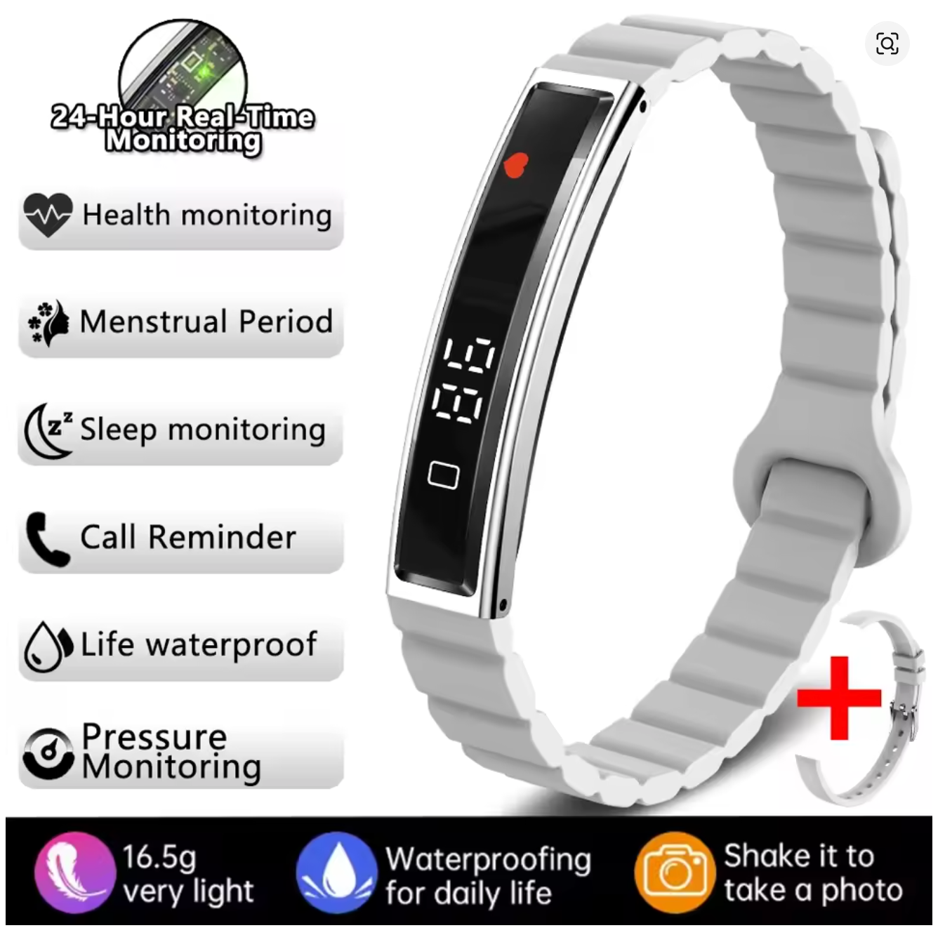 Seventh Rep™ Elegant Smart Band