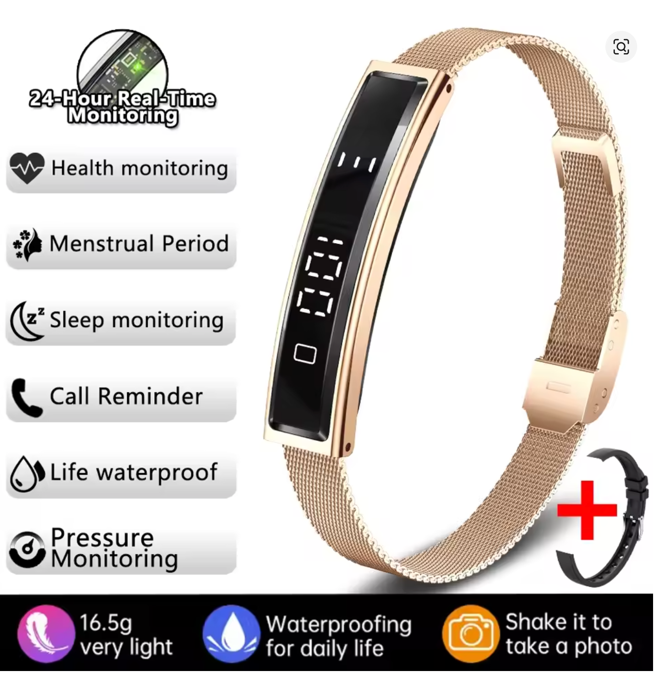 Seventh Rep™ Elegant Smart Band