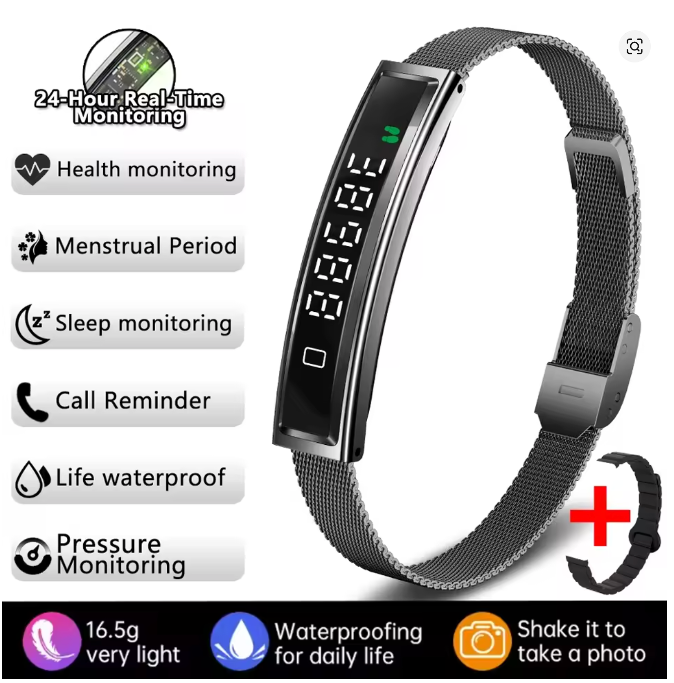 Seventh Rep™ Elegant Smart Band
